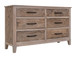 White Teak - Dresser - Ivory White