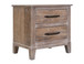 White Teak - Nightstand - Ivory White