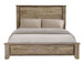 White Teak - Bed