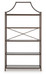 Bernonly - Antique Bronze Finish - Bookcase