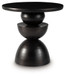 Kurtson - Accent Table - Bronze Finish
