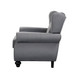 Hannes - Sofa With 2 Pillows - Gray Fabric