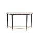 Ayser - Accent Table - White Washed & Black