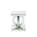 Ornat - End Table - Mirrored & Faux Diamonds - 20"