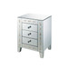 Nasa - Accent Table - Mirrored & Mother Pearl