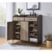 Pavati - 48" Shoe Cabinet - Rustic Gray Oak