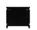 Lotus - 32" Console Cabinet - Mirrored & Faux Ice Cube Crystals