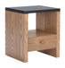 Natt - Side Table - Black
