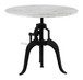 Mufid - Bistro Table - White & Black