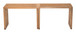 Riviera - Extendable Bench (Set of 2) - Natural