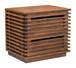 Linea - End Table - Walnut