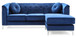 Pompano - Micro Suede Sofa Chaise