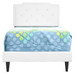 Button Tufted Bed Charming For Cozy Spaces