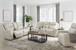 Mindanao - Coconut - 3 Pc. - Power Reclining Sofa, Power Reclining Loveseat With Console, Power Recliner