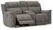 Next-Gen Durapella - Reclining Power Loveseat With Console