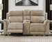 Next-Gen Durapella - Reclining Power Loveseat With Console