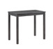 Lux - 3 Piece Counter Height Pub Table With Tufted Linen Stools (Set of 3)