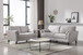 Damian - Woven Fabric Sofa Set
