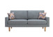 Bahamas - Sofa Set With 2 Throw Pillows