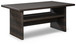 Easy Isle - RECT Multi-Use Table - Dark Brown / Beige