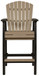 Fairen Trail - Black / Driftwood - Tall Barstool (Set of 2)