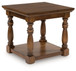 Sturlayne - Rectangular End Table - Brown