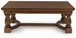 Sturlayne - Rectangular Cocktail Table - Brown