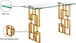 Pierre - Console Table - Gold