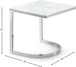 Copley - End Table - Pearl Silver