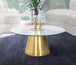 Glassimo - Coffee Table - Gold