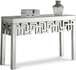 Aria - Console Table - Pearl Silver