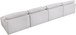 Serene - Modular Armless 4 Seat Sofa