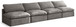 Plush - Modular Armless 4 Seat Sofa