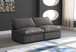 Plush - Modular Armless 2 Seat Sofa