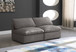 Plush - Modular Armless 2 Seat Sofa