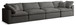 Plush - Modular 4 Seat Sofa