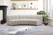Infinity - 3 Piece Velvet Modular Sectional