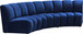 Infinity - 3 Piece Velvet Modular Sectional