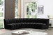 Infinity - 4 Piece Velvet Modular Sectional