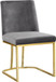 Heidi - Dining Chair with Gold Legs (Set of 2)