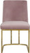 Heidi - Dining Chair with Gold Legs (Set of 2)
