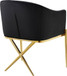Xavier - Dining Chair with Gold Legs