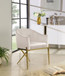 Xavier - Dining Chair with Gold Legs