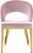 Roberto - Dining Chair with Gold Legs