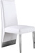 Porsha - Dining Chair (Set of 2) - Chrome Base