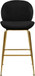 Paris - Stool with Gold Legs (Set of 2)