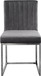 Giselle - Dining Chair with Chrome Base (Set of 2)