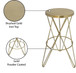 Mercury - Iron Bar Stool