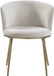 Skylar - Dining Chair with Gold Legs (Set of 2)