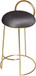 Ring - Counter Stool with Gold Legs